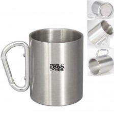 11.6 oz Double Stainless Steel Mountaineering Buckle Cup